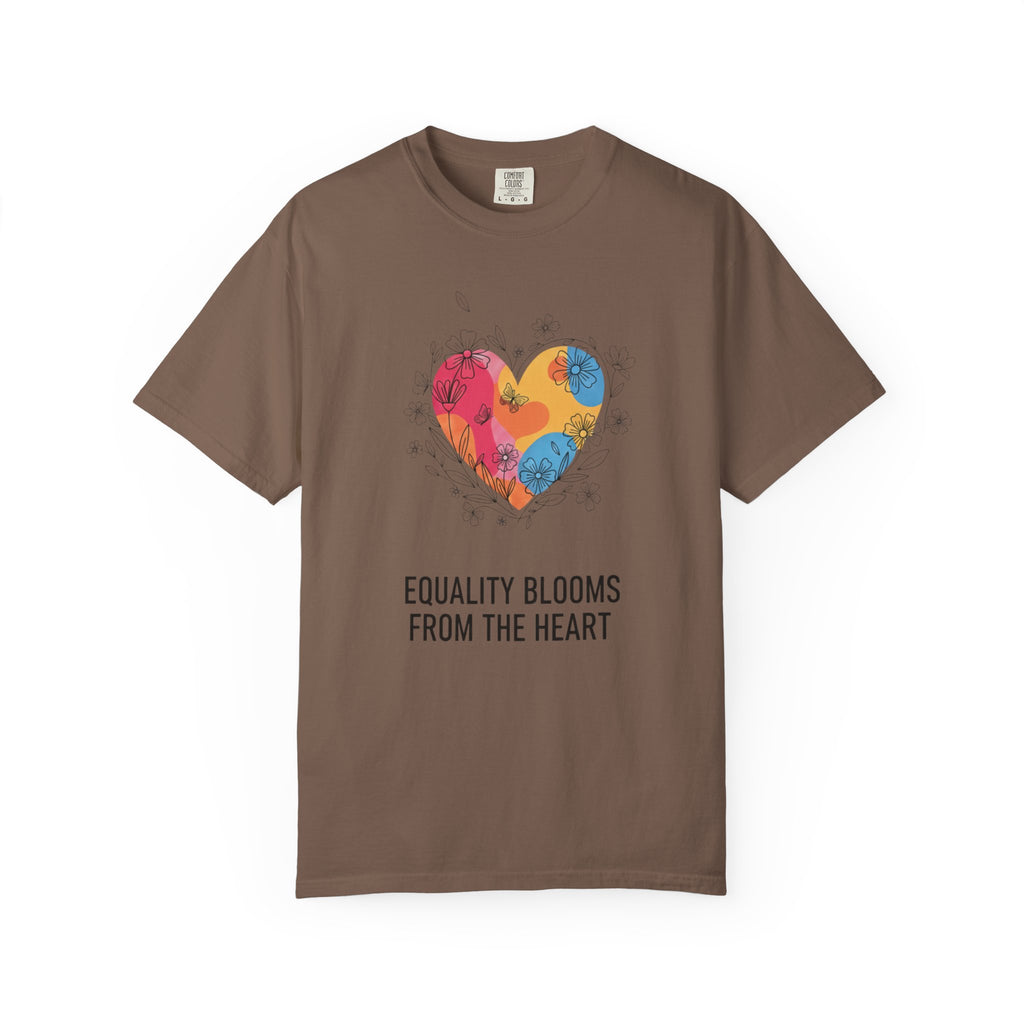 Equality Blooms Heart T-Shirt
