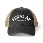Feral AF Don't Tempt Me Hat