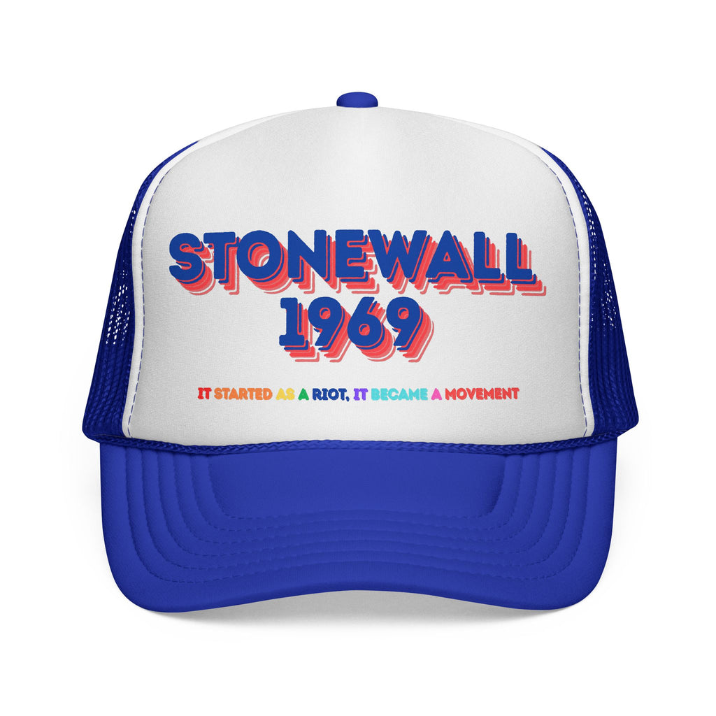 Stonewall 1969 Trucker Cap | Pride Movement Retro Text