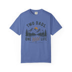 Two Dads One Wild Life T-shirt | Mountain Camping Illustration