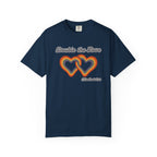 Double the Love, Two Dads, Retro Rainbow Hearts T-shirt
