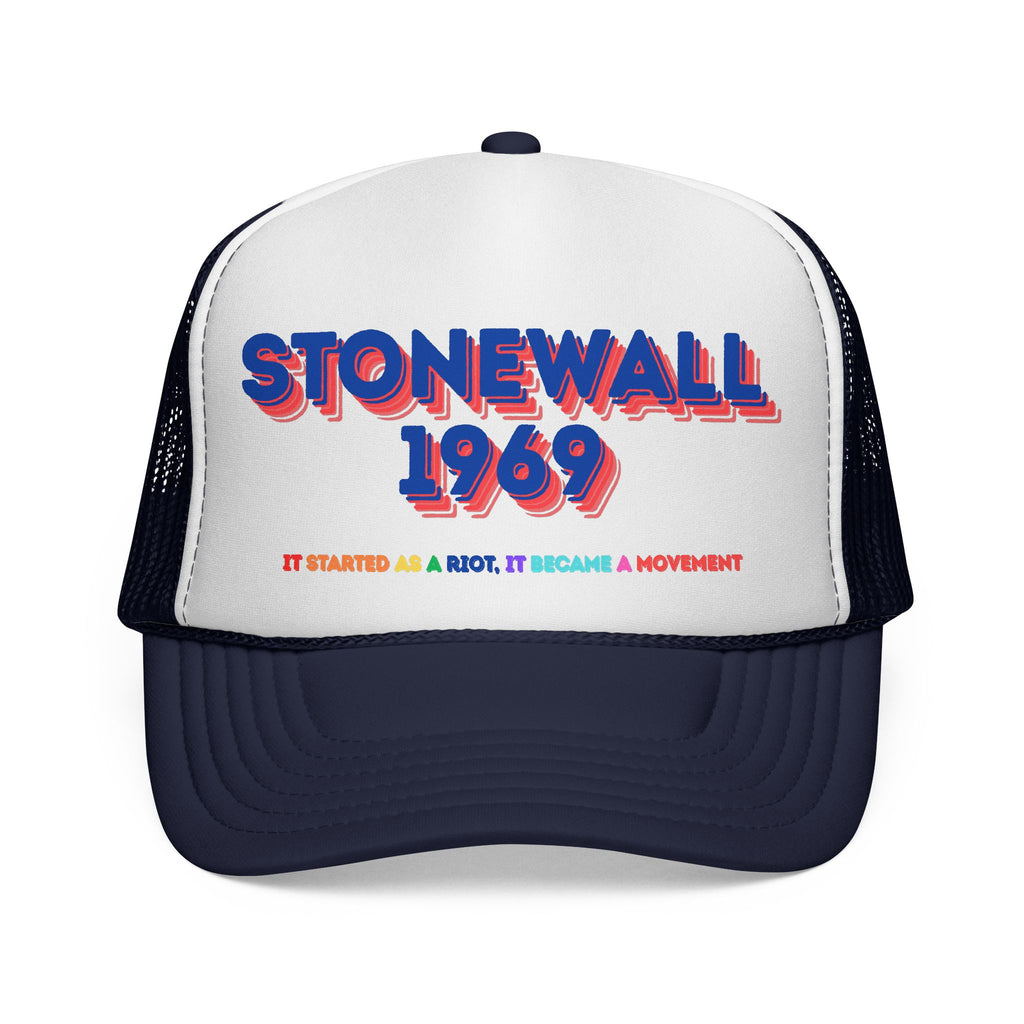 Stonewall 1969 Trucker Cap | Pride Movement Retro Text