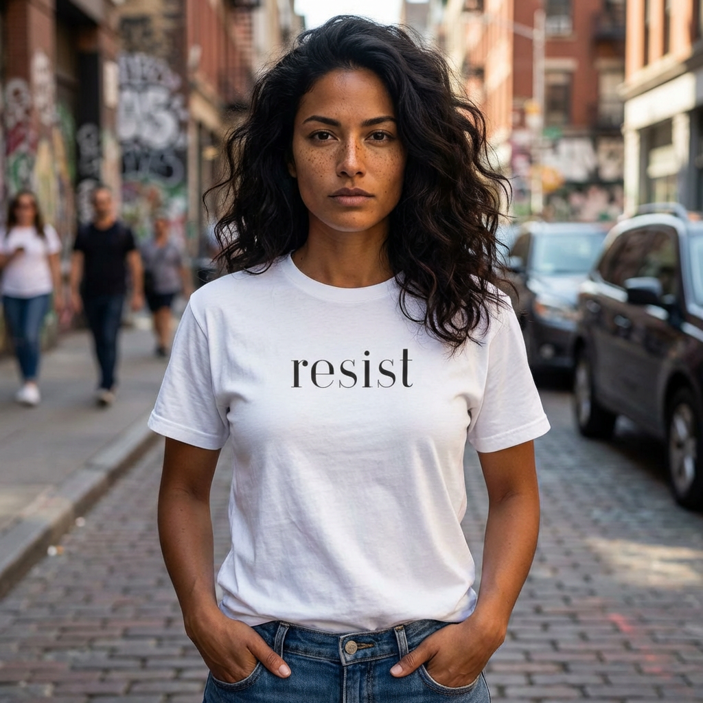 Resist Statement T-Shirt