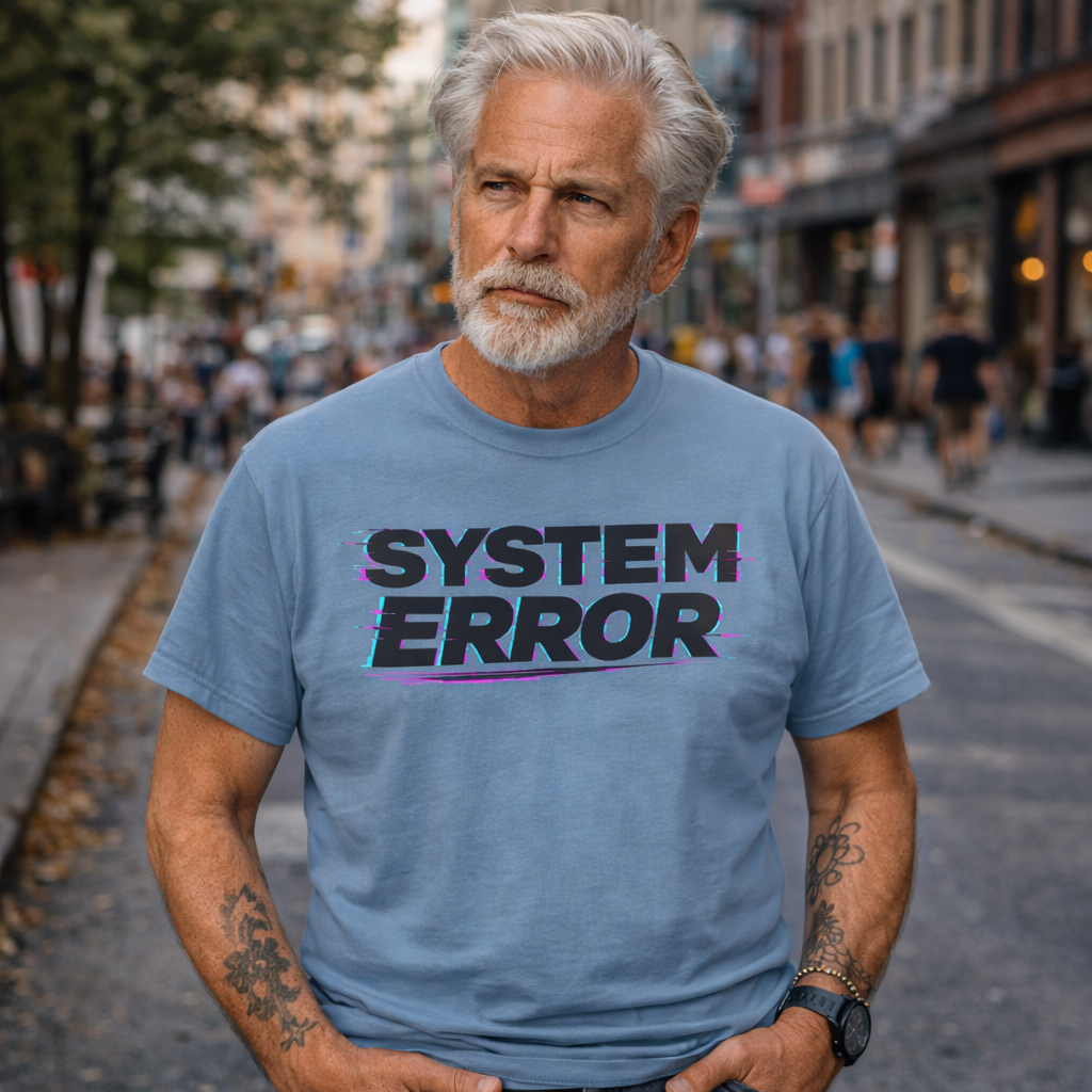 Glitch System Error T-Shirt