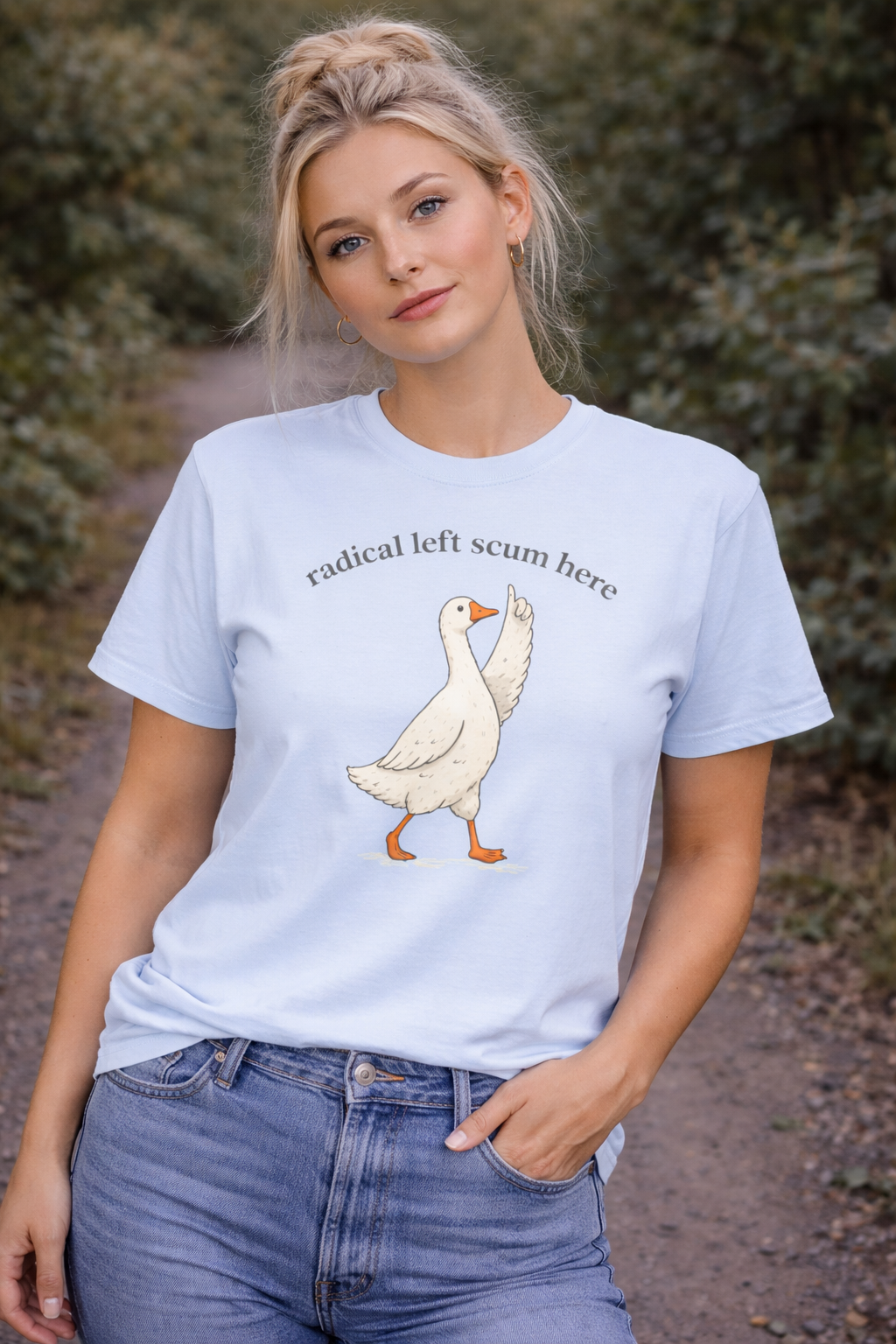 Radical Left Scum Goose T-Shirt