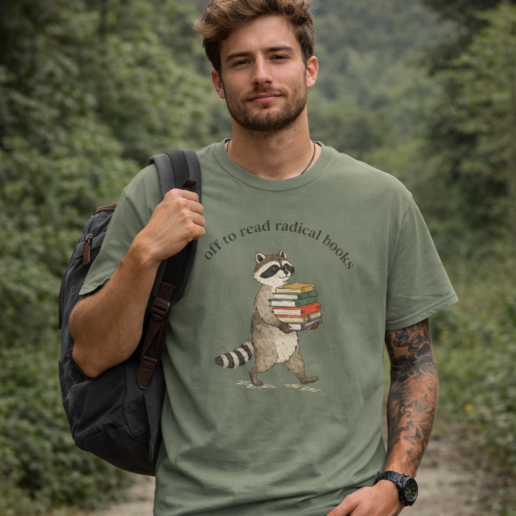 Off to Read Radical Books T-Shirt