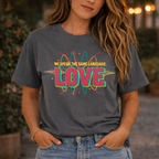 Love Retro Wave T-Shirt