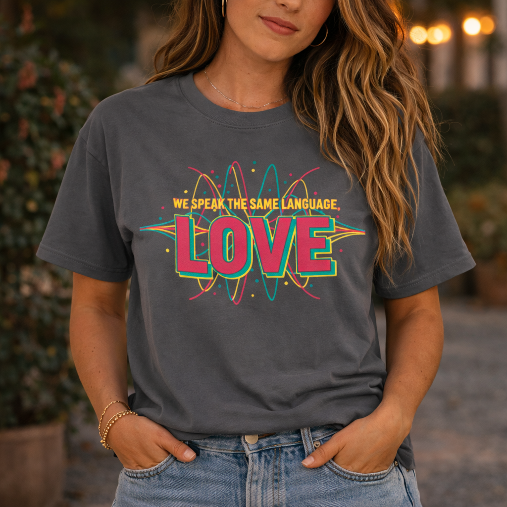 Love Retro Wave T-Shirt