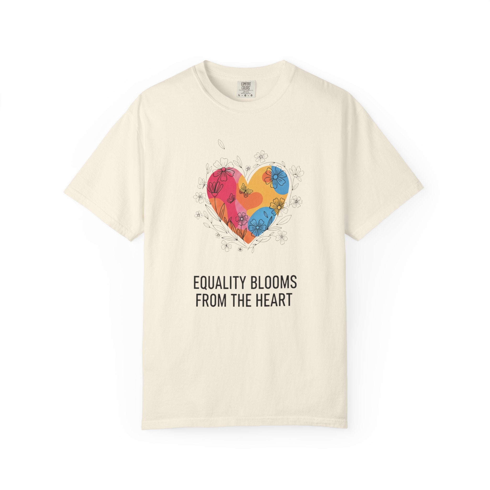 Equality Blooms Heart T-Shirt