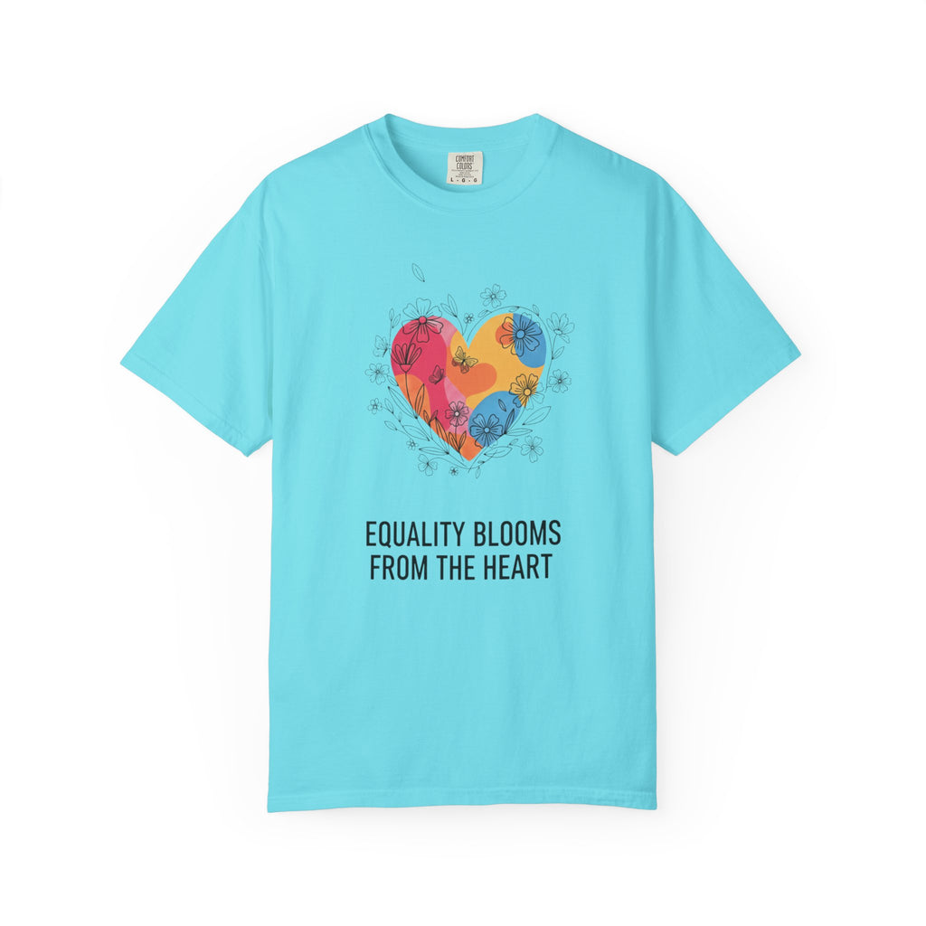 Equality Blooms Heart T-Shirt