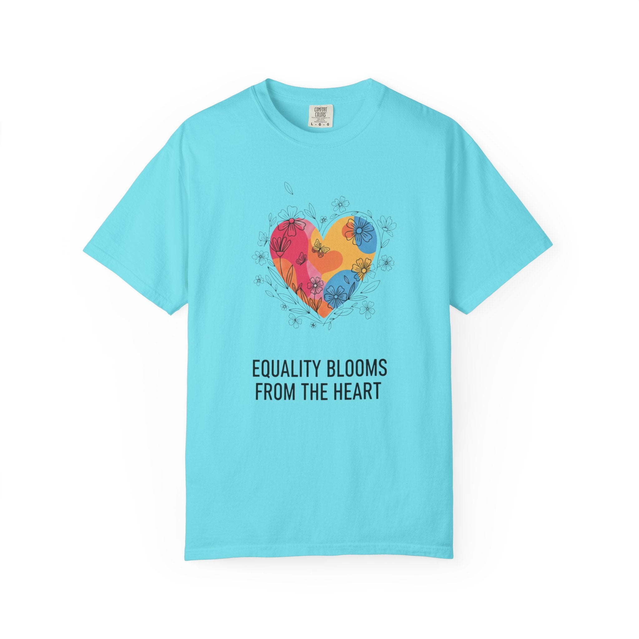 Equality Blooms Heart T-Shirt